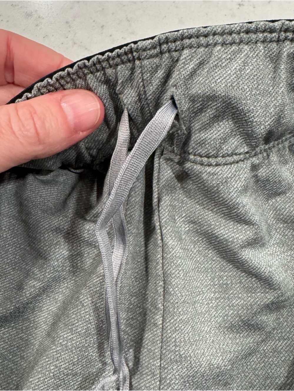 Nike Dri-Fit Women’s XL Training Shorts Elastic Logo Waistband Athletic Workout - Picture 5 of 12